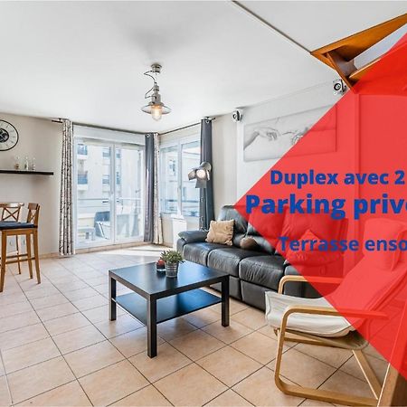 La Joliette; Duplex 2 Chambres, Parking Inclus+ Terrasse+ Ascenseur Marseille Exteriör bild