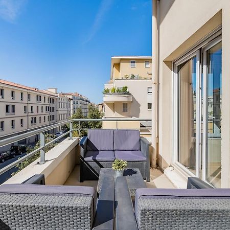 La Joliette; Duplex 2 Chambres, Parking Inclus+ Terrasse+ Ascenseur Marseille Exteriör bild